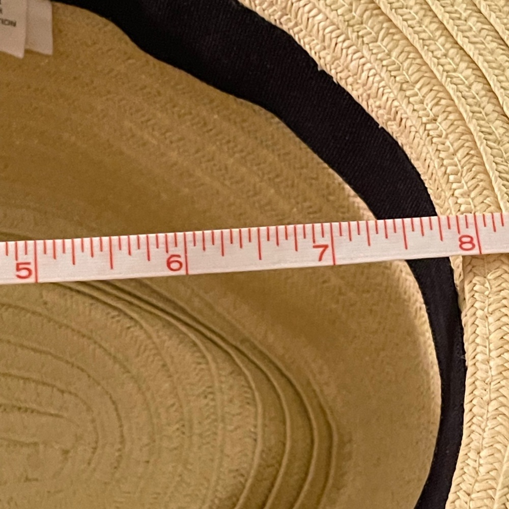 Walt Disney World Resort Parks Epcot Malleable French Colors Woven Fedora Hat - Picture 9 of 12